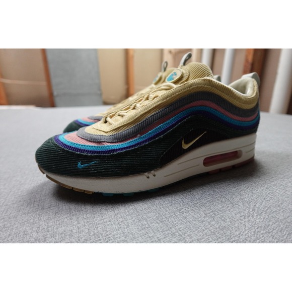Nike Air Max 1/97 Sean Wotherspoon Shoes Mens Size 10 Multi Corduroy Sneakers